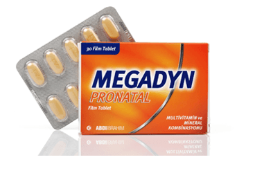 MEGADYN PRONATAL 60  FILM TABLET